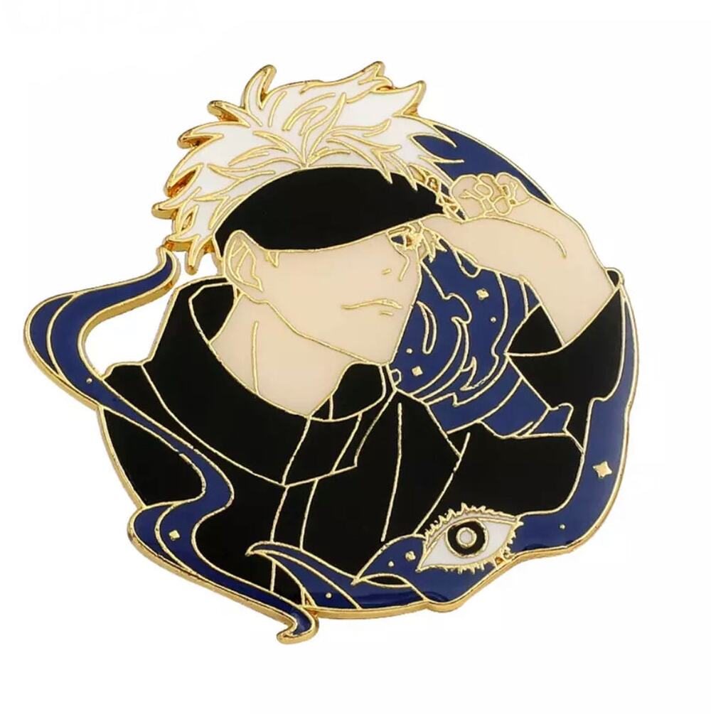 Jujutsu Kaisen Satoru Gojo Japanese Anime Manga Comic Enamel Pins 420